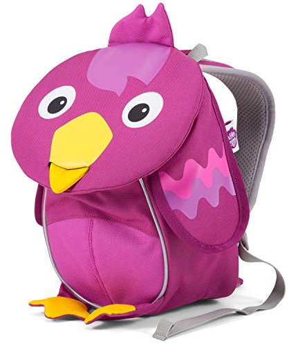 Affenzahn Kleiner Freund Kindergarten-Rucksack für 1-3 Jährige Ergonomisch Reflektierend Ziehzunge mit Namensschild