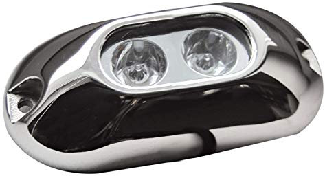 Osculati Unterwasserscheinwerfer m. 2 LEDs blau