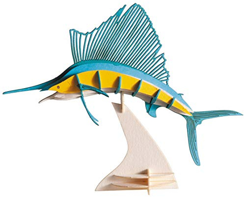 Fridolin 11660 3D-Papiermodell - Segelfisch