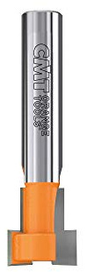 CMT Orange Tools 950.004.11 Fraise pour Serrures HW M8 Z2 S=8 D=8.6/13.5x14 L=48 DR