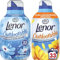 Lenor Outdoorable - Balsamo in tessuto ultra concentrato, 33 lavaggi, 462 ml, profumo di risveglio primaverile + balsamo lenor per esterni ultra concentrato, 33 lavaggi, 462 ml, profumo estivo brezza