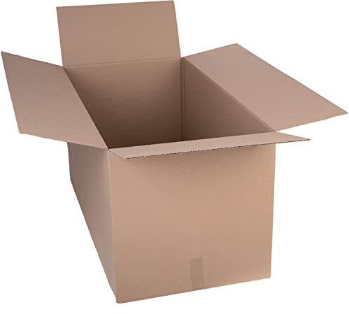 smiley pack 1 carton pliable 1200 x 600 x 600 mm marron 120 x 60 x 60 cm en carton ondulé 1 carton ondulé
