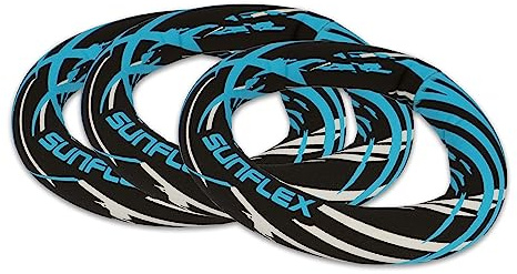 Sunflex® Tauchringe Action Pro | Tauchspielzeug für Pool und Schwimmbad | Stehen senkrecht im Wasser | sehr weich | extrem robust und für Jede Altersgruppe