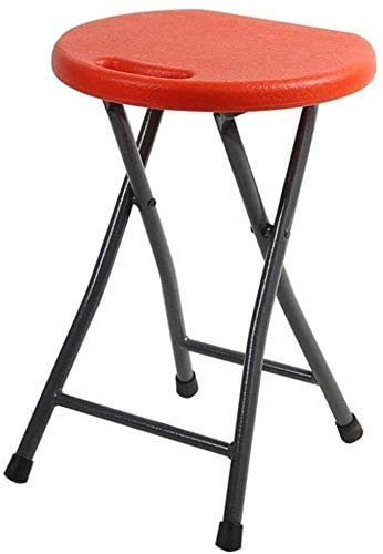 Sun Lounger Garden Chairs Foldable Deck Chair Patio Reclining Chairs Portable Outdoor Folding Chairs for Household Plastic Folding Stool, 46 * 33cm Sun Lounger Chair (Color : Orange)