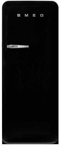 Smeg Kühlschrank 1 Tür Jahre 50 Schwarz Matt Charnierer Rechts 270 Liter D Energieeffizienzklasse