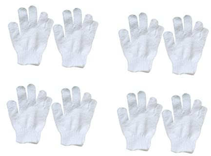 ifundom 8 Stück Kinderbadehandschuhe aus Nylon Exfolier Handschuh für Kinder Lockere Manschette Gründliche Reinigung für Bad und | Kinderbadehandschuhe, Erhöht die Reibung Beim Waschen, Entfernt Staub, für Gründliche Reinigung der Haut
