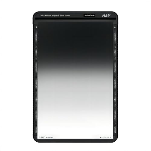 H&Y K Series Soft GND0.9 Filter with Magnetic Frame 100×150mm Graduated Neutral Density Gradual ND Filter 3 Stops for K Series 100mm Filter Holder, Swift Magnetic 100mm Filter Holder