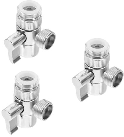 Gadpiparty 3stücke Faucet Adapter Funktion Für Waschmaschinen Hochwertiger Wasserhahn-diverter Aluminiumanschluss Für Einfache Installation Und Vielseitige Nutzung