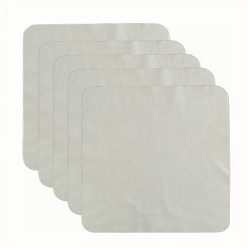 LXQTAO Genuine Leather Car Wash Cloth - Ultra Absorbent Chamois Drying Towel for Ultimate Car Cleaning (5, 11.81 * 11.81 inch)