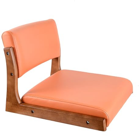 Generico Golvstol med ryggstöd, ergonomisk design för meditation, vardagsrum och burspråk komfort