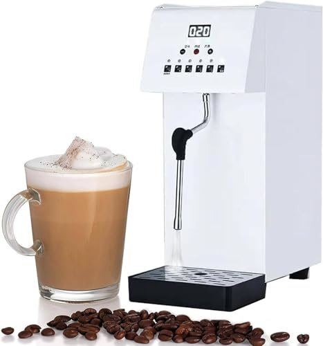 Montalatte, caldaia a vapore commerciale, multifunzione 6l vapore elettrico display LED espresso tè caffetteria negozio di dolci hotel latte