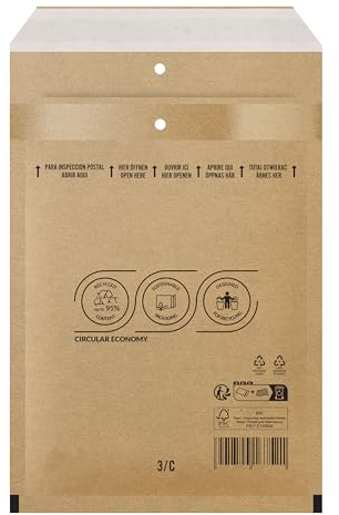 100 x Luftpolstertaschen Versandtaschen braun alle Größen wählbar (C3)