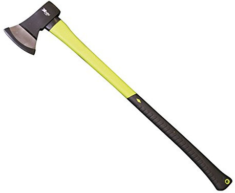 Ribelli Axt Fiberglas 1250 g, Mn65 Stahl Spaltaxt Beil Handaxt Spaltbeil Axt