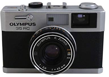 Olympus 35 RC Kleinbildkamera mit E. Zuiko 42mm 1:2,8 Objektiv