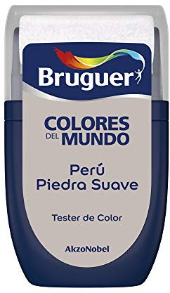 Bruguer Tester Colores del Mundo Pintura para paredes monocapa Perú Piedra Suave