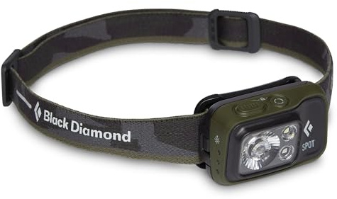 Black Diamond Spot 400 Headlamp Grau-Oliv, Stirnlampe, Größe One Size - Farbe Dark Olive