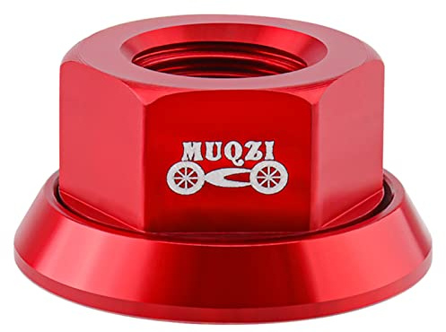 Fahrrad M10 Naben Mutter Flansch Vor Hinterrad Sicherungsschraube Aluminiumlegierung Fahrräder Radmutter Bolzen Fahrrad Faltbare Fixed Gear Fahrrad Naben Mutter Fahrräder Naben Flanschmutter Fahrräder