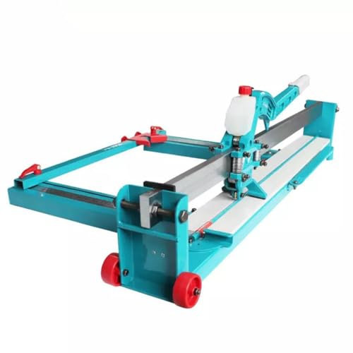 Tagliapiastrelle Manuale, Larghezza di Taglio, Macchina per Il Taglio delle Piastrelle per Pavimenti, Guida Regolabile per Un Taglio preciso, Gamma di Spessore delle Piastrelle 6-15 mm, per ristrutt