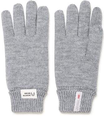 NORTH BEND NBRamon Unisex Handschuhe Fingerhandschuhe Outdoor atmungsaktiv wärmend, Größe:XXL, Farbe:Mid Grey Melange (1038)