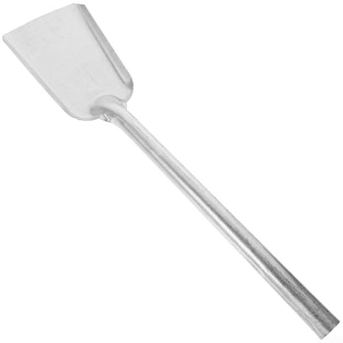 HEBEOT Long Ash Shovel Heavy Duty Charcoal Cleaning Tool for Indoor Fireplaces and Outdoor BBQs 410 * 97mm