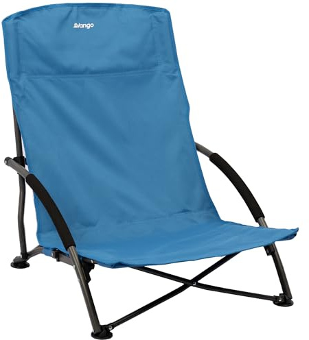 Vango Dune Folding Camping Chair with Flat Foot Design for Extra Stability for Picnics, Garden, Beach, Fishing