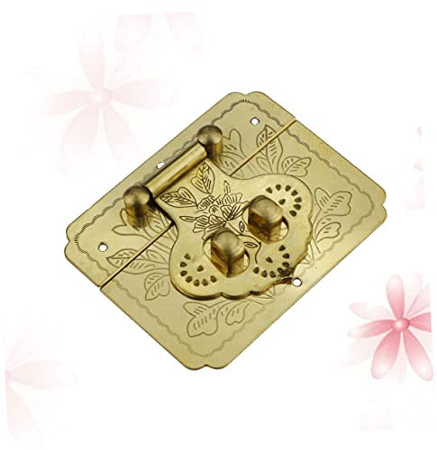 iplusmile Pure Retro Latch Buckle for Wooden Jewelry Box Antique Decorative Lock Catch Easy Installation for Wine Boxes and More