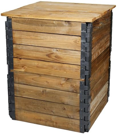 Moutta | Wooden Compost Bin (French Origin) 305 L | Compost Your Waste Sustainably