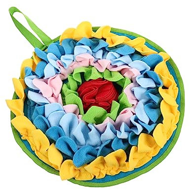 Abaodam Kaninchen Spielmatte Für Kleintiere Futtermatte Aus Hochwertigem Fleece Für Langsame Fütterung Interaktive Spielmatte Futtersuche Für Hamster Und Andere Haustiere