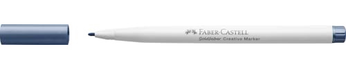 Faber-Castell Goldfaber Creative Marker, Rundspitze 1,5 mm, Farbe 553 Queen Of The Marine, Zeichnen, Kreativer Schriftzug, Skizzieren, DIY, Upcycling Färben Marker Stift für viele kreative