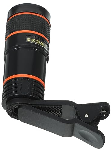DIYEAH Obiettivo per Smartphone Telescopico Mono Clip Leggero Ottico Grandangolo Alta Definizione per Telefoni Cellulari Fotocamera Posteriore