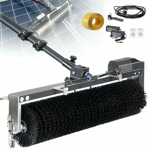 Brosse Électrique De Nettoyage De Piscine, Pôle Réglable En Fibre De Carbone, Kit De Nettoyage Extensible De Pôle De Nettoyage De Fenêtre, Outil De Nettoyage De Panneaux Photovoltaïques Et Solaires