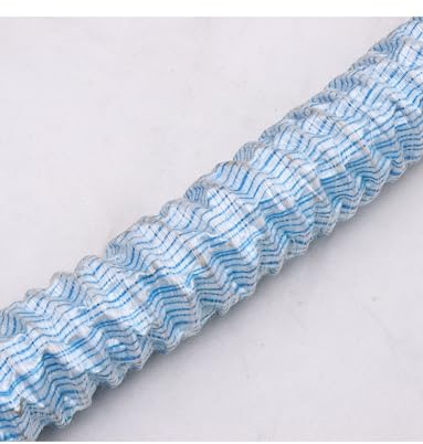 DUBTEDHOU réseau de Drainage en Acier, Tuyau de Drainage Flexible et perméable de 8 Pouces for Drainage Souterrain et Mur de soutènement, Bleu, 5 à 50 m(50m/164ft)