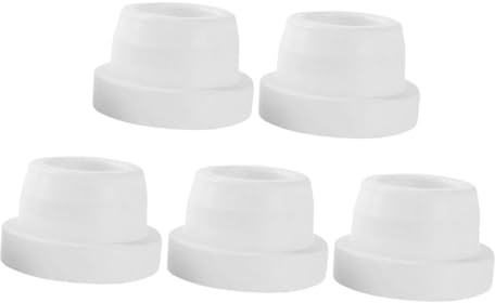 HEALSOPTHY 5pcs Pool Ladder Rubber Stopper Bumpers for Inground Pool Steps Fits Tubing Protect Liner