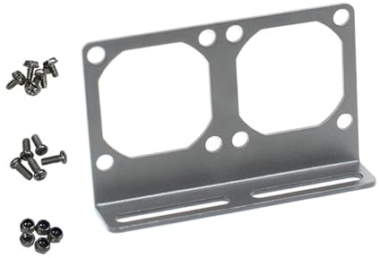 Qsvbeeqj 4 centimetri Fan Holder Memoria Overclocking Raffreddamento Staffa di Montaggio Per Schede Madri Computer Case Bridge Staffa 1/2/3Holes Supporto di Raffreddamento