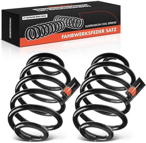 Frankberg 2 muelles de suspensión eje trasero 7700839337 | Compatible con: Clio II BB_ CB_