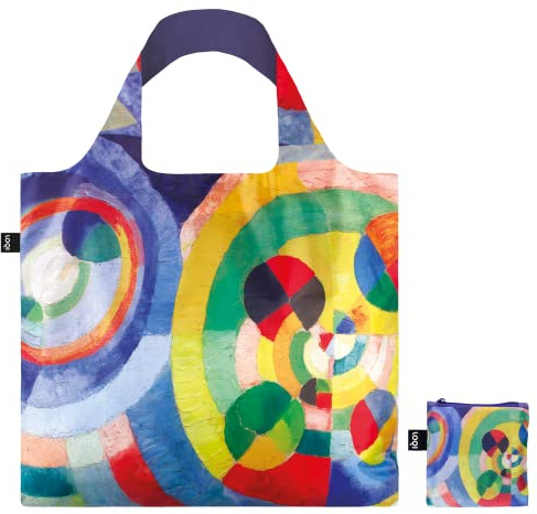LOQI ROBERT DELAUNAY Circular Forms Recycled Bag