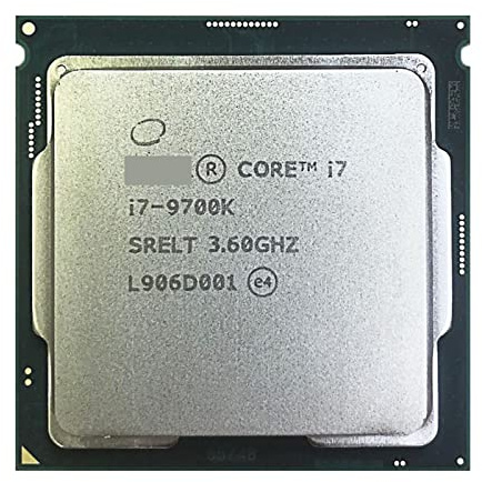 matériel Informatique Core I7-9700K I7 9700K 3,6 GHz processeur d'unité Centrale à Huit cœurs à Huit Fils 12M 95W PC de Bureau LGA 1151 Haute qualité