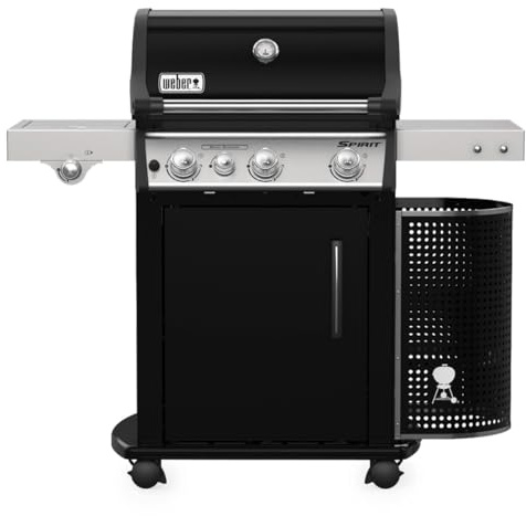 Weber Barbecue affumicatori della Marca Modello Barbecue 46813729 Spirit Premium Epx 335 GBS Nero