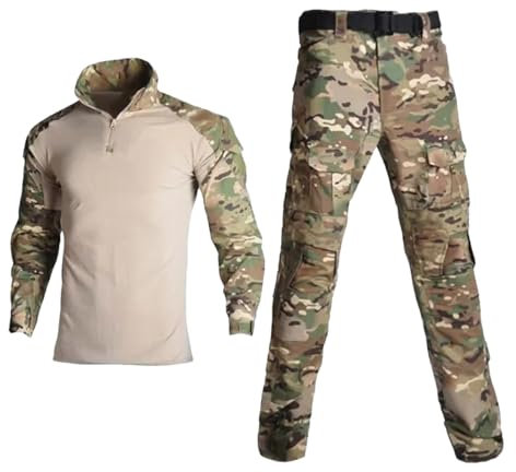 Taktische Kleidung Für Herren Outdoor Paintball Kleidung Sommer Schießen Kampf Camo1 Hemd Overall