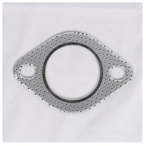 VISIYUBL 2,0/2,16/2,36/2,5/2,75/3,0 Zoll Auto Auspuff Fallrohr Flansch Dichtung Auspuff Rohr Dichtung Universal Zwei Löcher 5 Teile/Paket(2.36inch-60mm)