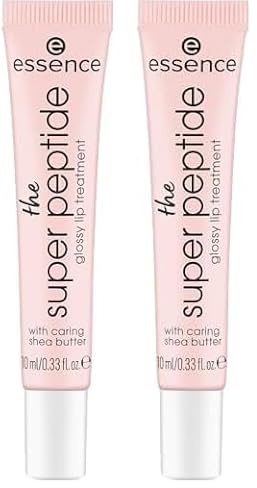 Essence - Baume Soin des Lèvres The Super Peptide Glossy Lip Treatment - 01 Peptacular! (Lot de 2)