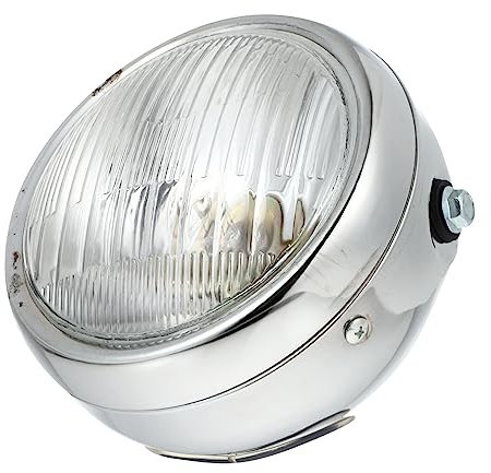 Zerodeko Faros Retro Para Motocicleta Luz De Conducción Nocturna Faro Modificado De Motocicleta Para Carretera Diseño Clásico