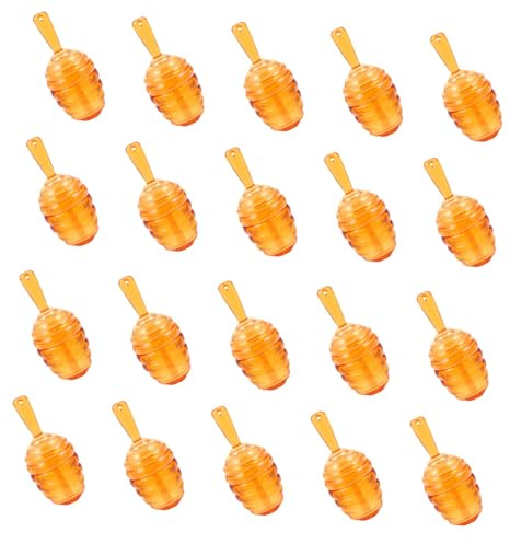 Gogogmee 20 Pièces Tubes Rechargeables pour Gloss à Forme de Nid Abeille Conteneurs Étanches Fuite pour et Huile à Pot Mini Marron pour Cosmétiques