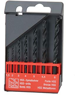 Armeg 7 Piece HSS Drill Bit Set