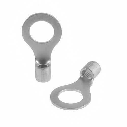 Pack of 25 SeKi Ring Cable Lugs 16-25 mm², M16 I Crimp Cable Lugs Uninsulated I for Multi, Fine-Wire Conductors I Press Cable Lug Made of Tinned Copper