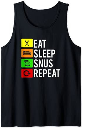 Nichtraucher Rauchfrei Nikotin | Tabak Antiraucher Snus Tank Top