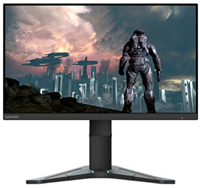 Lenovo G24-20 Monitor Gaming 23.8 FHD IPS (1920x1080), 0.5 ms, 144 Hz / 165 Hz (Overclock), AMD FreeSync Premium, 2x HDMI 2.0, 1x DP 1.4, Eye Comfort