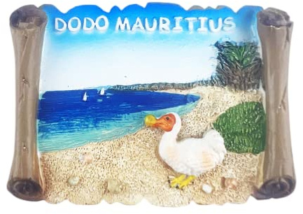 Dodo Mauritius Kühlschrankmagnet, Reise-Souvenir, Küche, Kühlschrank, Dekoration, Magnetaufkleber, handbemalt, Bastel-Kollektion