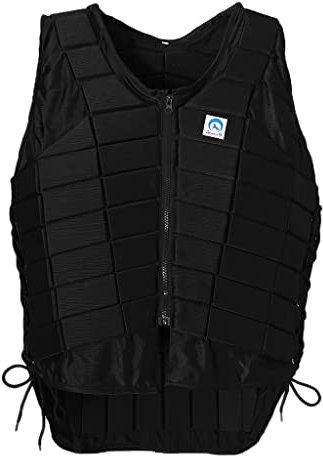 predolo Gilet de Protection Respirant et Rembourré pour L'équitation - Absorption des Chocs - pour Enfants, Adultes, Femmes et Hommes, Hommes XXL