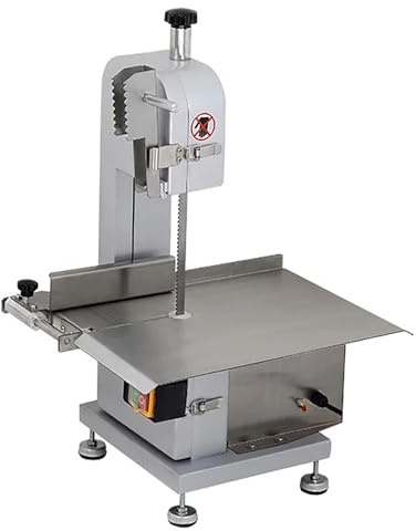 STWBHW Commercial Electric Meat Bandsaw, Bone Commercial Meat,Bandsaw Bone Saw Machine For Butchering,Stainless Steel Countertop Bone Sawing Machine